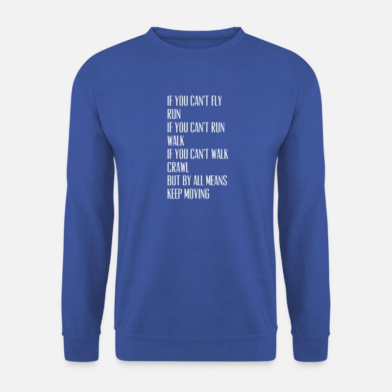 Martin Luther King Jr. - Unisex Pullover - Royalblau