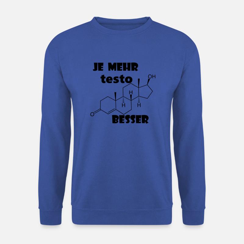 Testosteron - Unisex Pullover - Royalblau