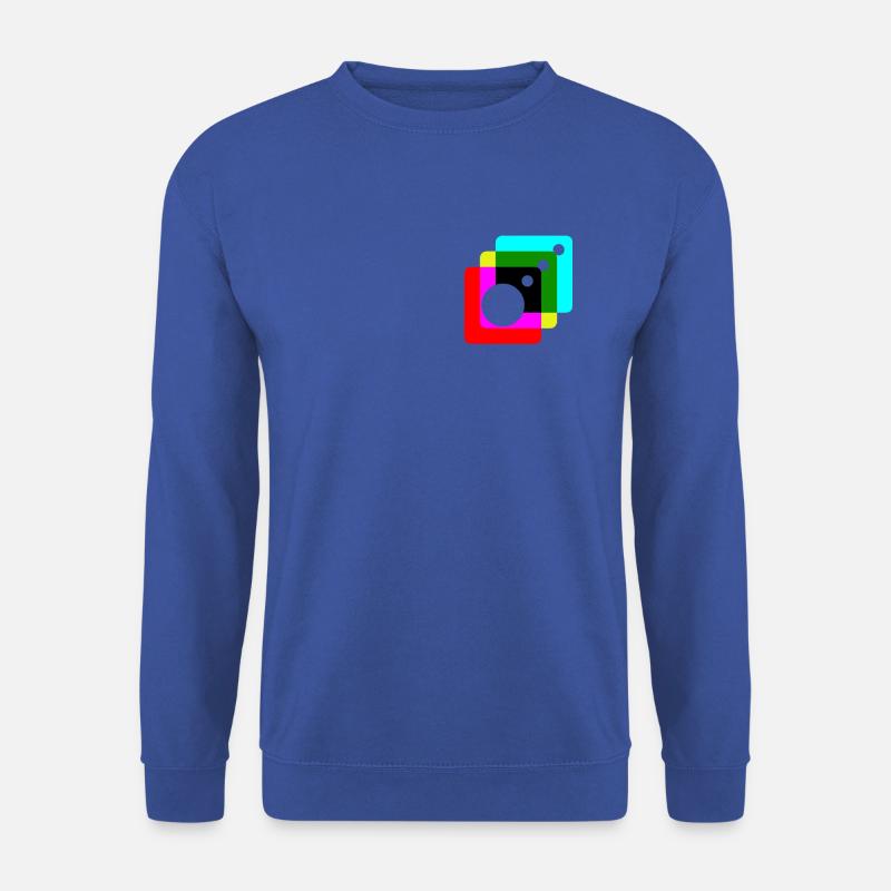 Instagram 3D - Unisex Pullover - Royalblau