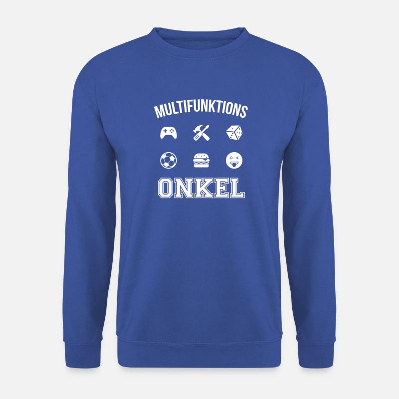 Multifunktionaler Onkel - Das super Geschenk! - Unisex Pullover - Royalblau