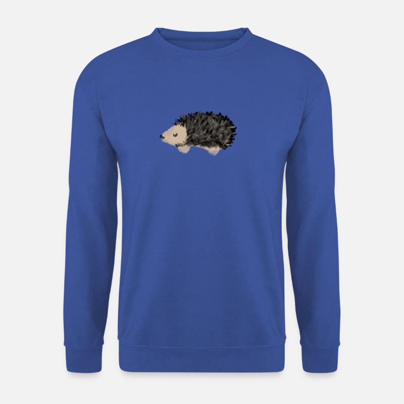 Igel T-Shirt - Unisex Pullover - Royalblau