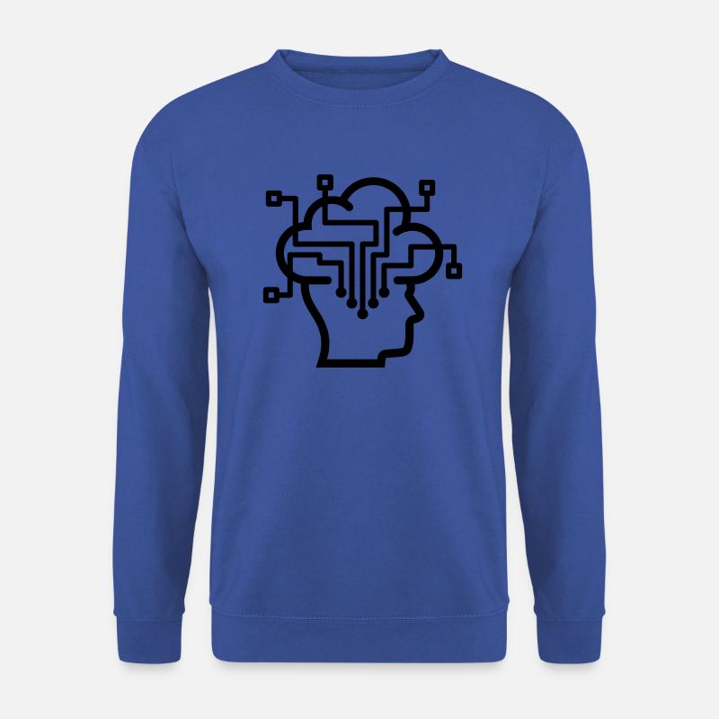Privacy Cloud Connected Thinking - Unisex Sweatshirt - royal blue