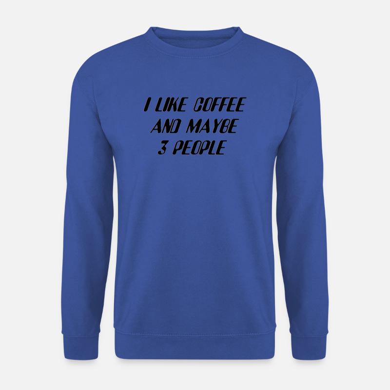lustiger Spruch - Unisex Pullover - Royalblau