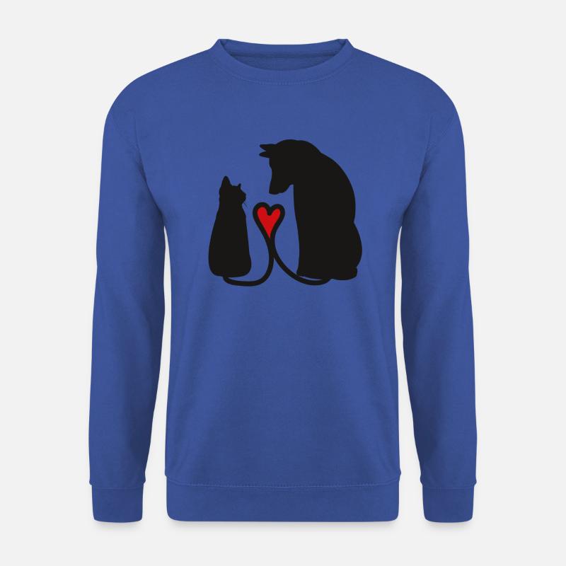 Hund & Katz - Unisex Pullover - Royalblau