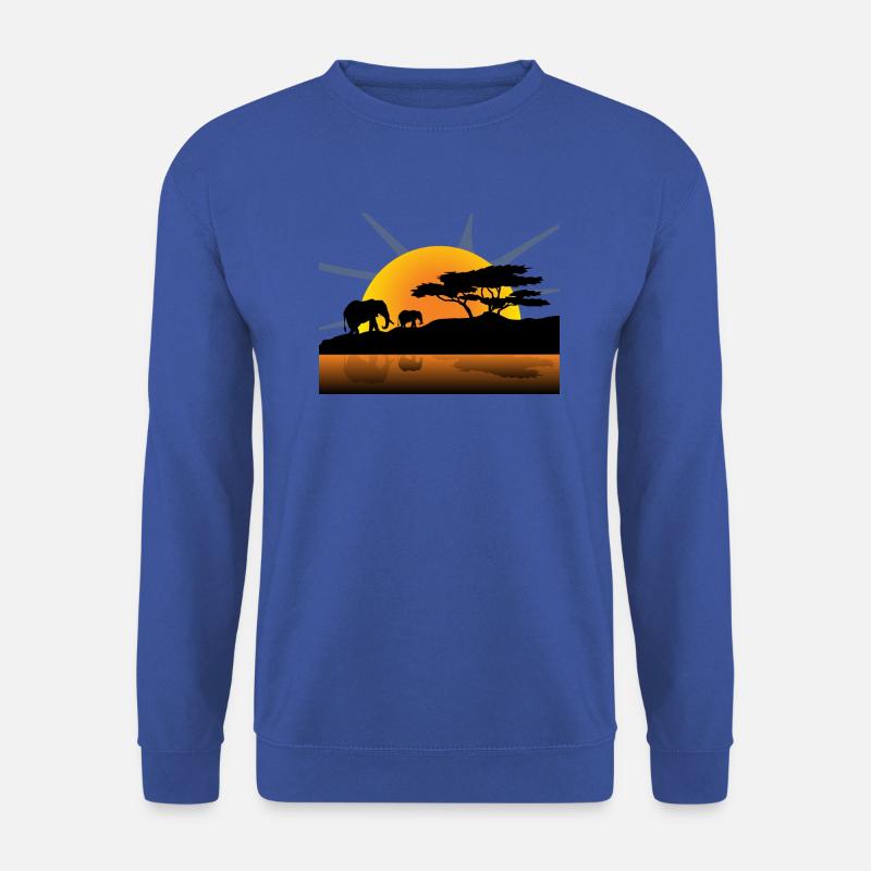 Afrika - Unisex Pullover - Royalblau