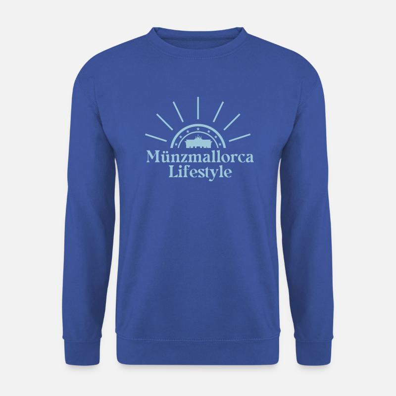 Münzmallorca Lifestyle - Unisex Pullover - Royalblau