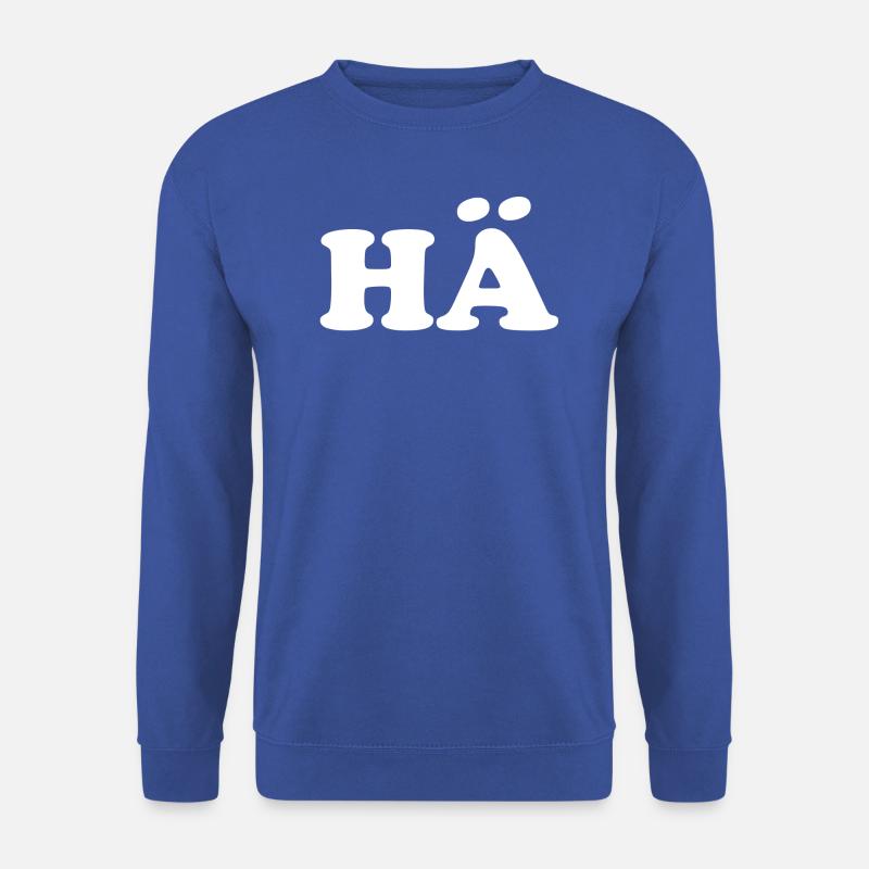 hä - Unisex Pullover - Royalblau