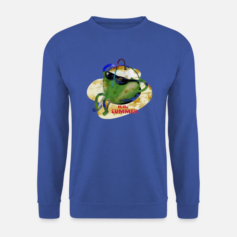 Kokosnuss 01 - Unisex Pullover - Royalblau