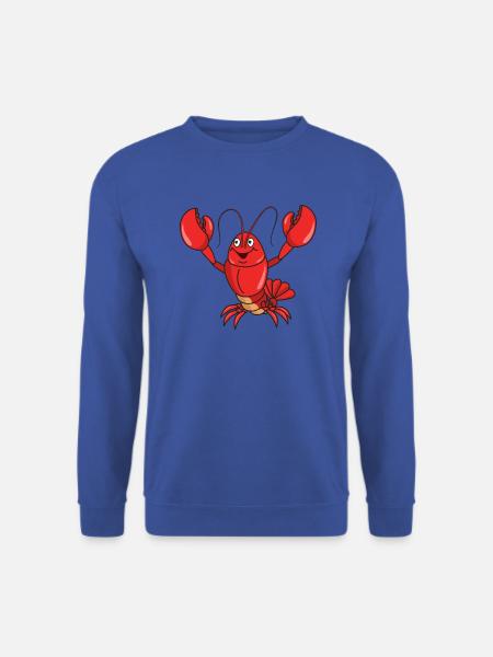 homard - Sweat-shirt Unisexe - bleu royal