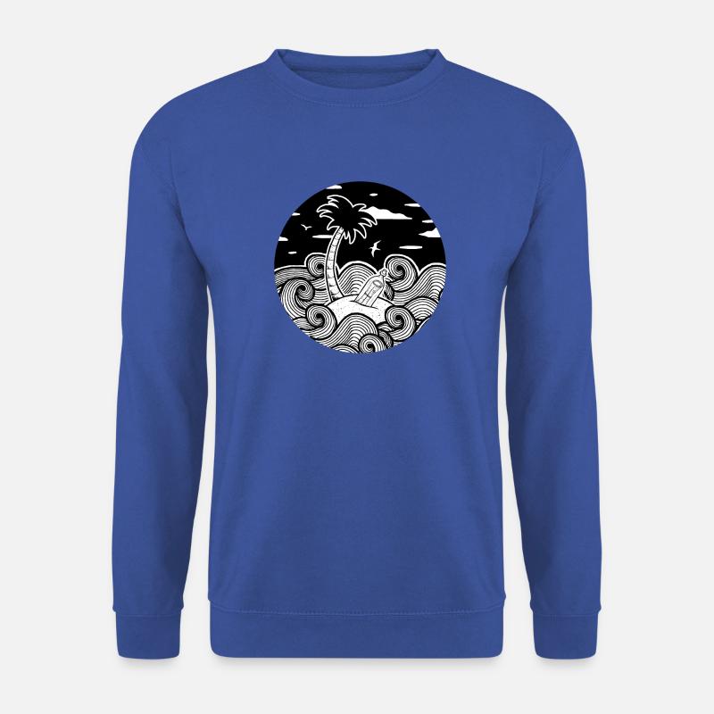Flaschenpost - Unisex Pullover - Royalblau
