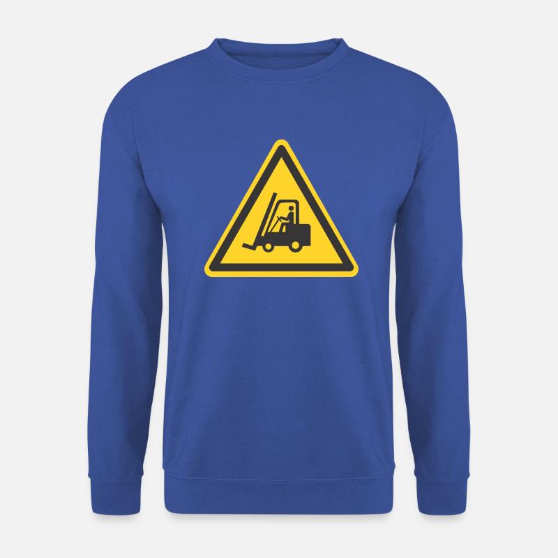 Vorsicht Stapler - Unisex Pullover - Royalblau