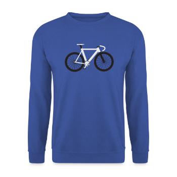 bicycle - Unisex Sweatshirt - royal blue - Front - Alina (178cm) & Michal (187cm)