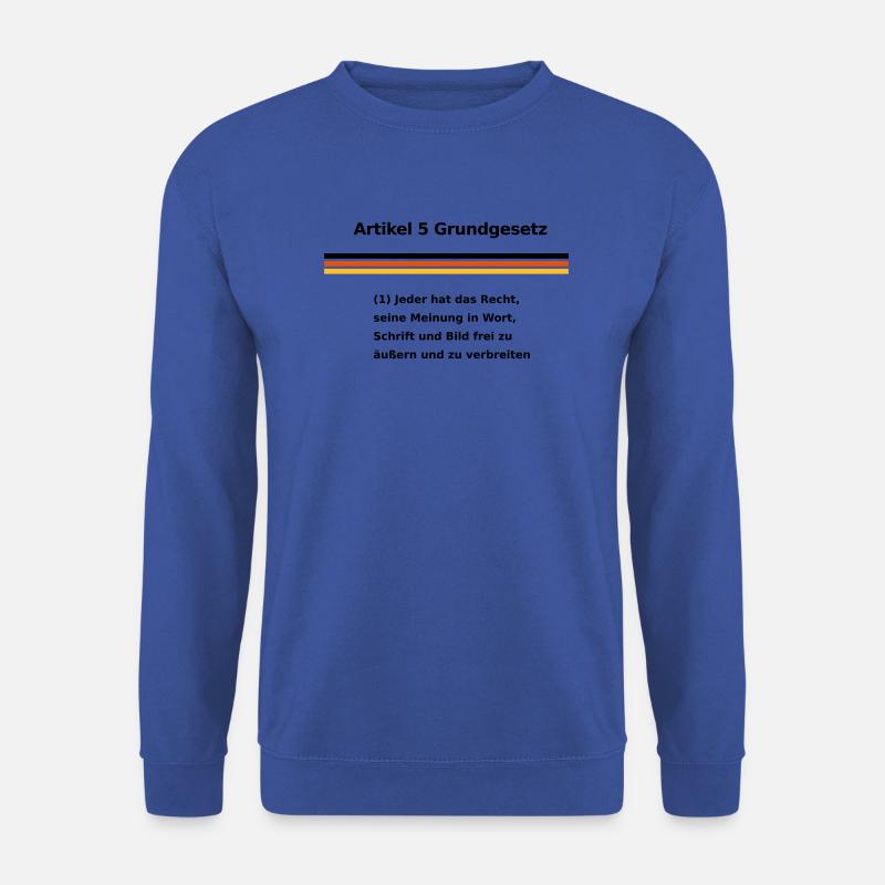 Article 5 GG - Unisex Sweatshirt - royal blue