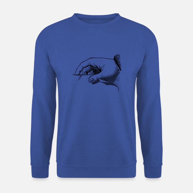Hand - Unisex Pullover - Royalblau