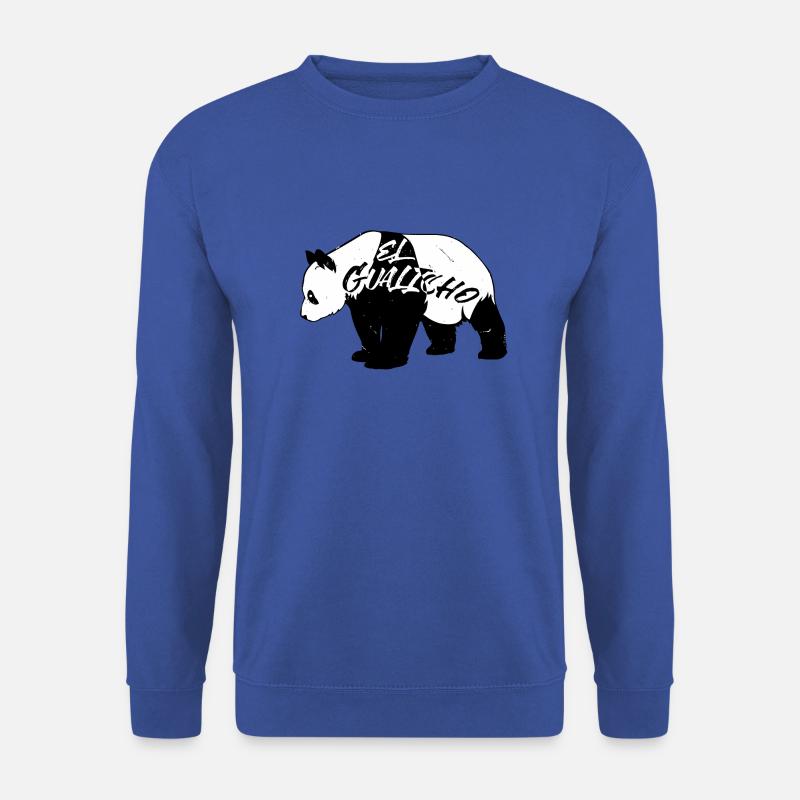 Panda ElGualicho - Unisex Pullover - Royalblau