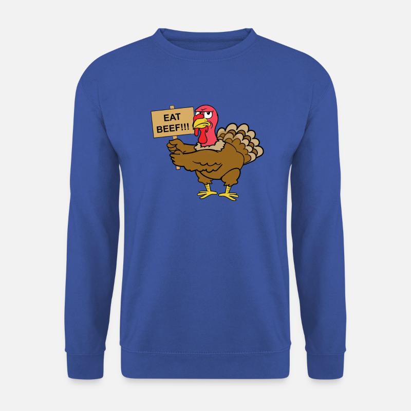 Thanksgiving Truthahn Pute - Unisex Pullover - Royalblau