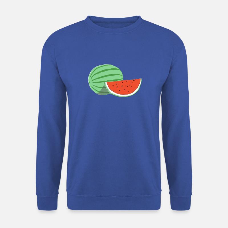 PASTÈQUE - Sweat-shirt Unisexe - bleu royal