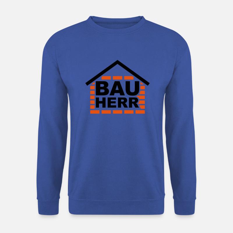 Bauherr - Unisex Pullover - Royalblau
