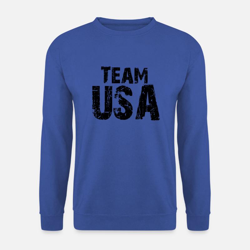 Sprüche,USA,Team USA,Spaß - Unisex Pullover - Royalblau