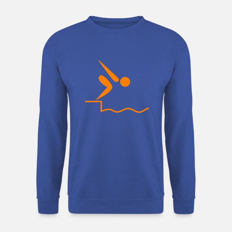 Schwimmen - Unisex Pullover - Royalblau