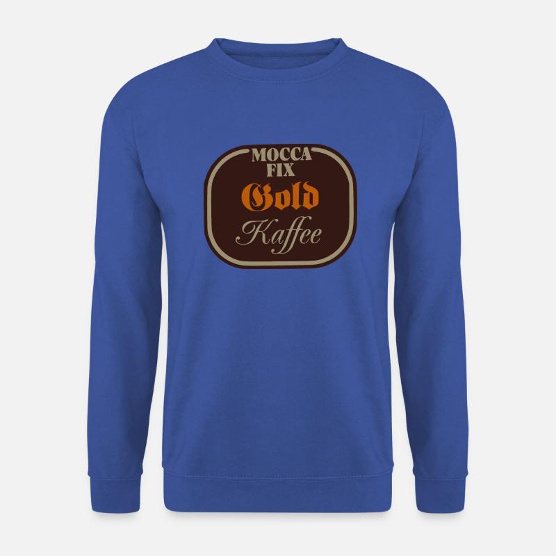 Mocca Fix Gold Coffee - Unisex Sweatshirt - royal blue