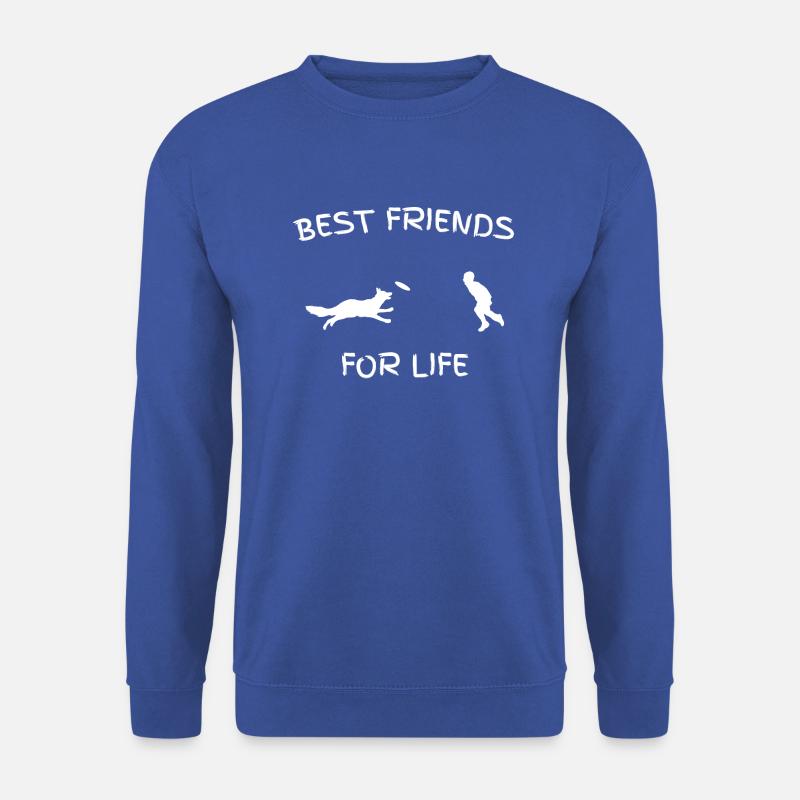 Border Collie Hund Hunde Mama Geschenk Shirt Papa - Unisex Pullover - Royalblau