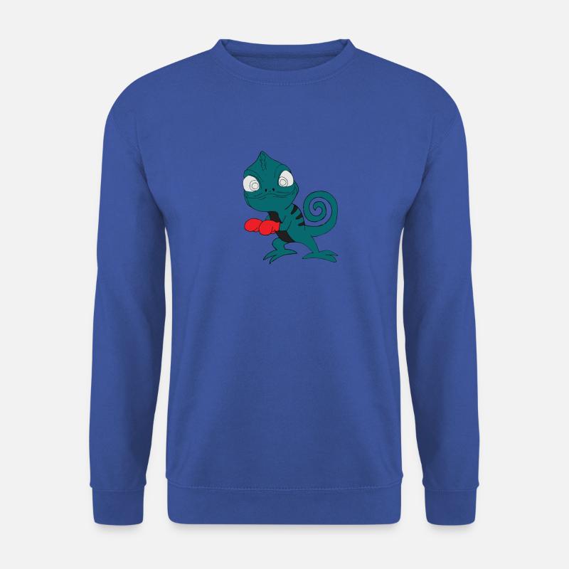 Gecko boxing - Unisex Pullover - Royalblau