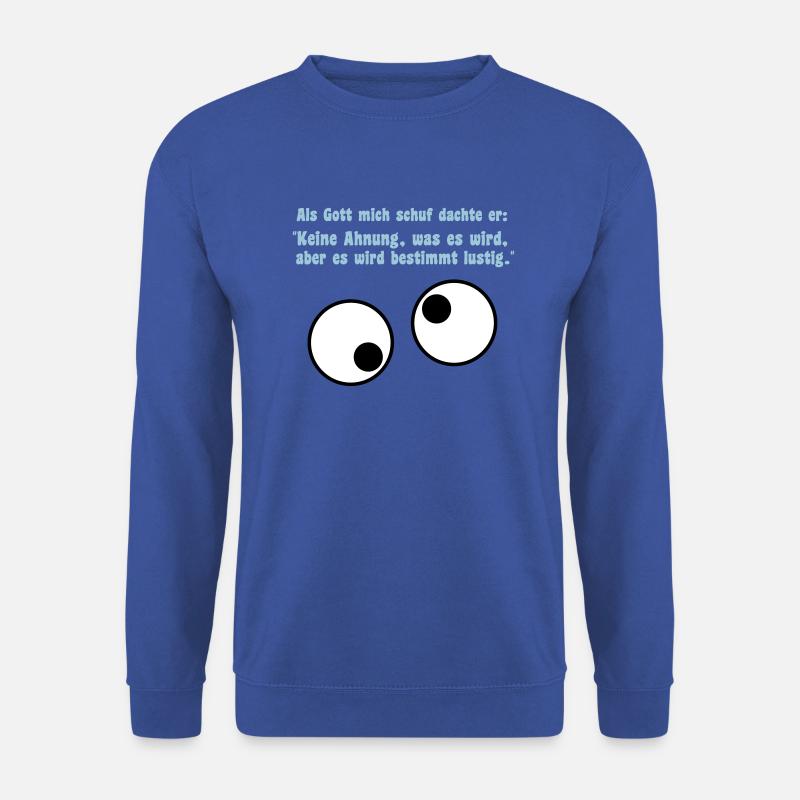 lustig - Unisex Pullover - Royalblau