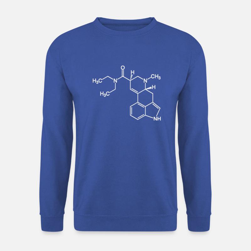 acid-lsd25 molecule - Unisex Sweatshirt - royal blue