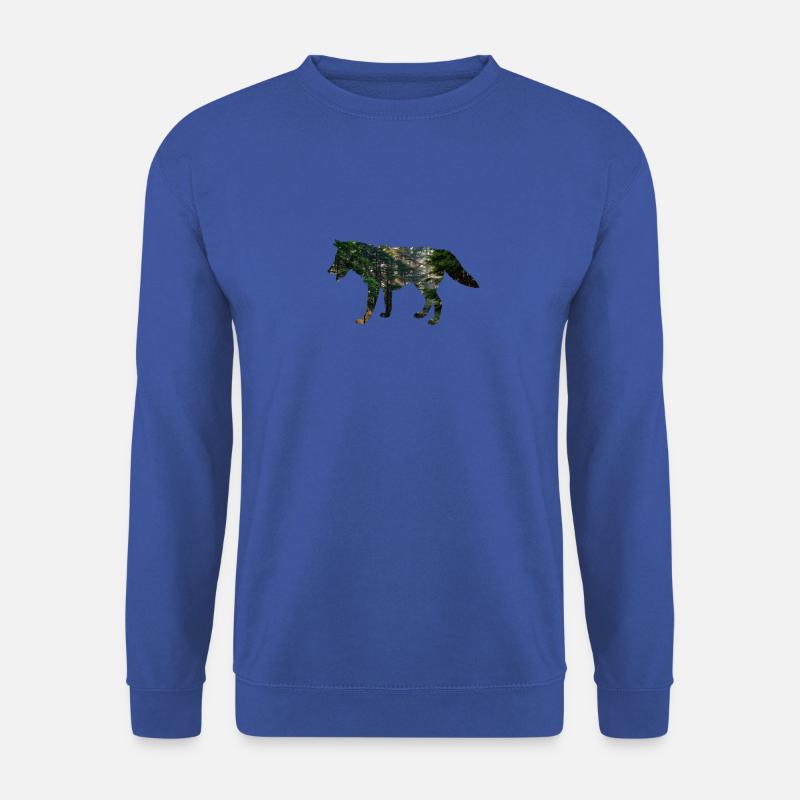 Wolf forest - Unisex Sweatshirt - royal blue