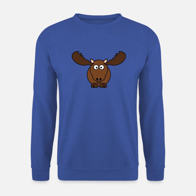 elch - Unisex Pullover - Royalblau
