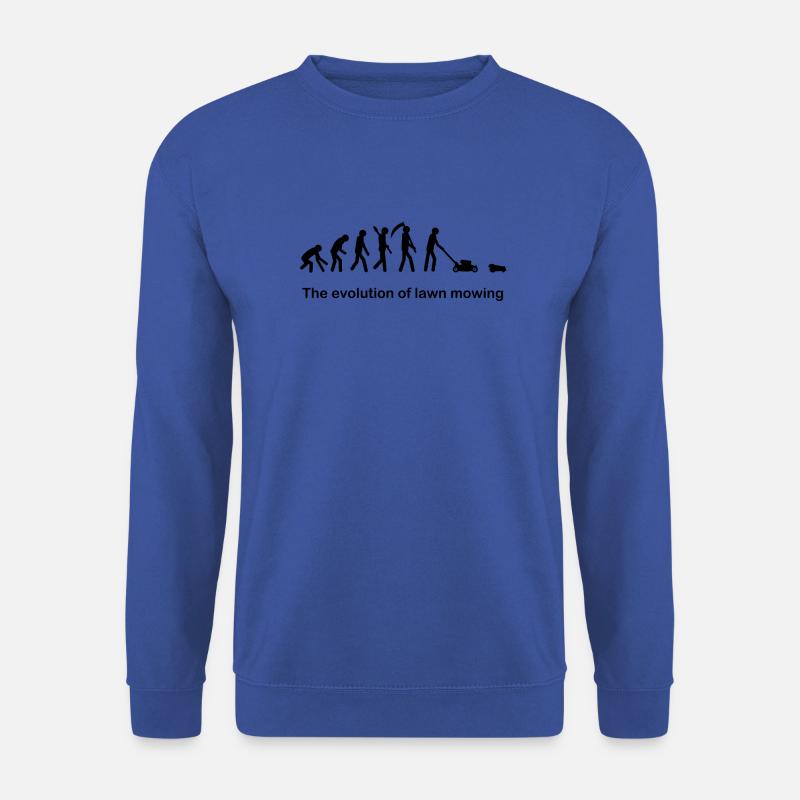 Faucher l'évolution - Sweat-shirt Unisexe - bleu royal