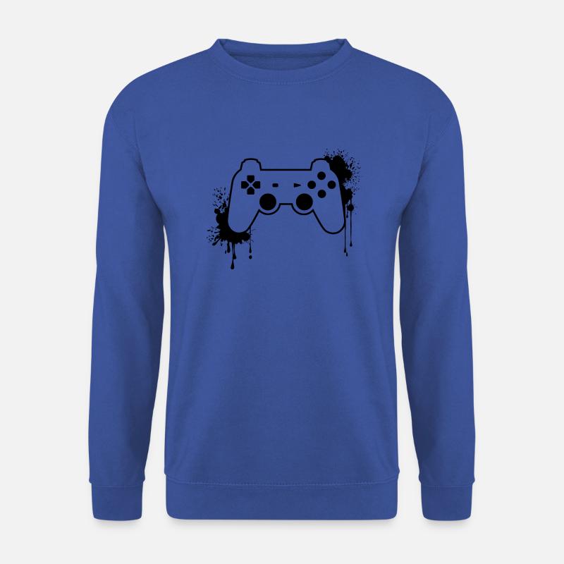 CONTROLLER in schwarz - Unisex Pullover - Royalblau