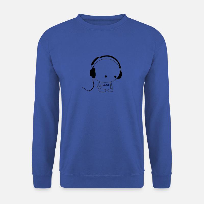 Music Men - Unisex Pullover - Royalblau