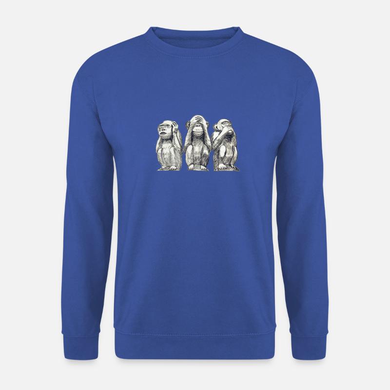 monkey - Unisex Sweatshirt - royal blue