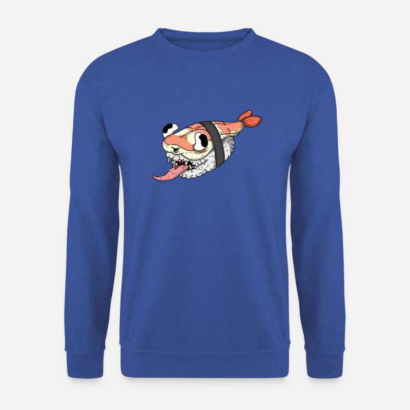 Sushi-Probe - Unisex Pullover - Royalblau