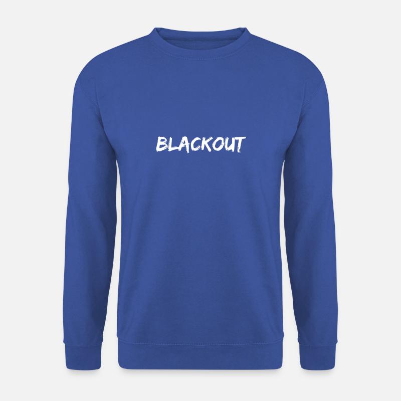 blackout - Unisex Sweatshirt - royal blue