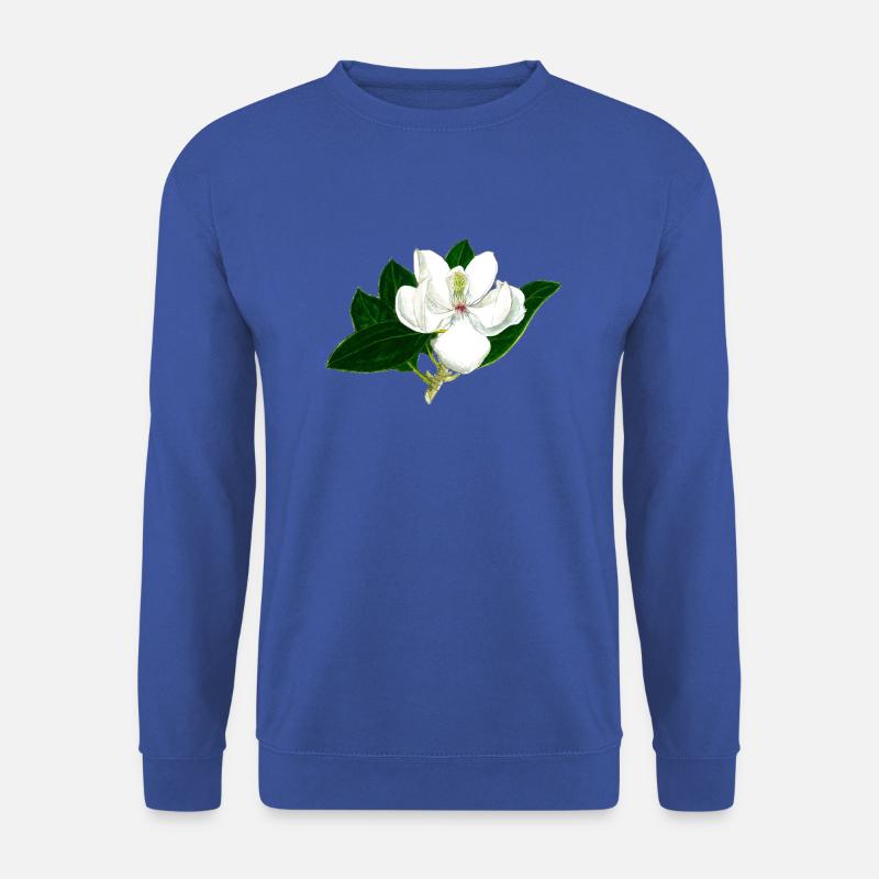 Magnolie - Unisex Pullover - Royalblau