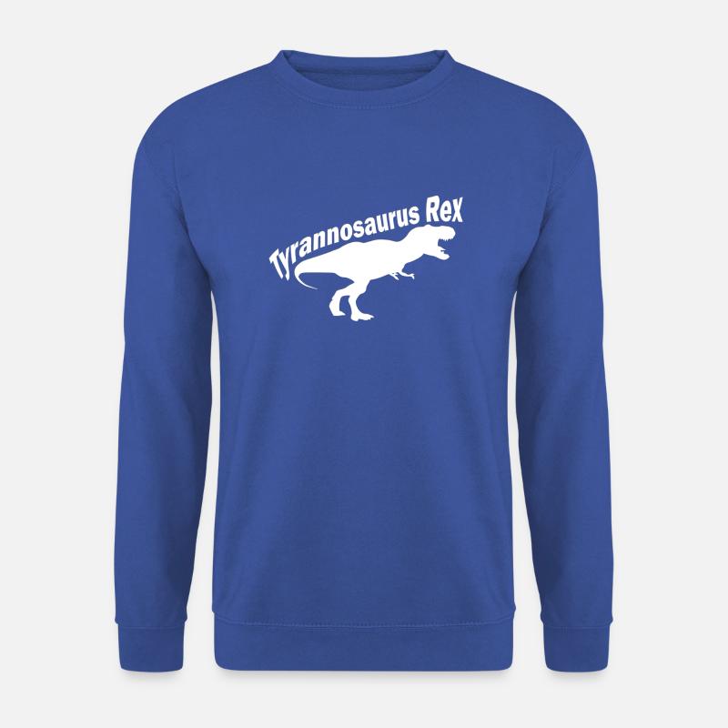 Tyrannosaurus Rex, Dinosaurier, Dino, Geschenk - Unisex Pullover - Royalblau