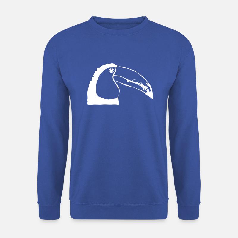 Tukan im Profil - Unisex Pullover - Royalblau