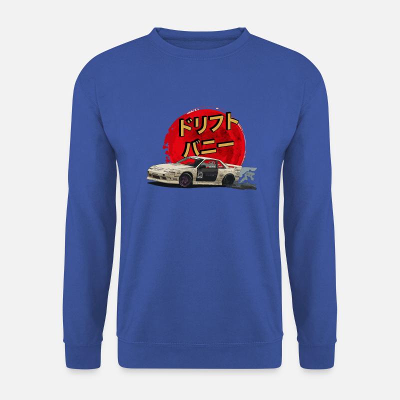 s13 Silvia Drift Bunny 200sx - Unisex Pullover - Royalblau