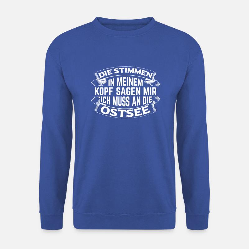 Reiseziel zur Ostsee! - Unisex Pullover - Royalblau