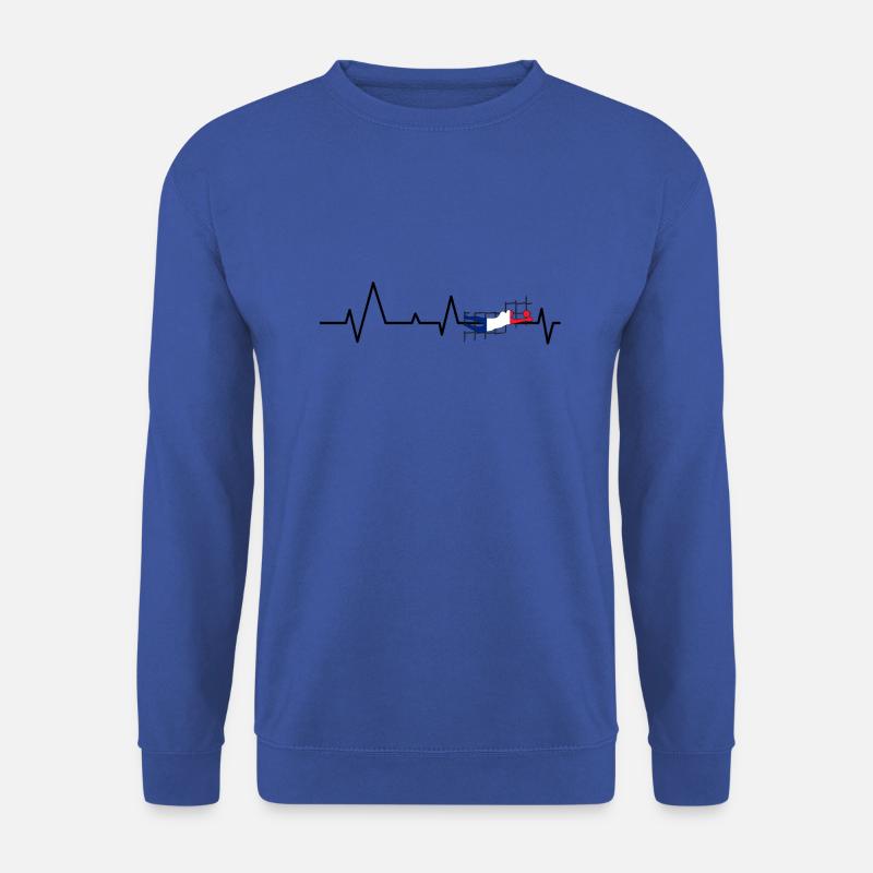 Torwart Herzschlag - Unisex Pullover - Royalblau