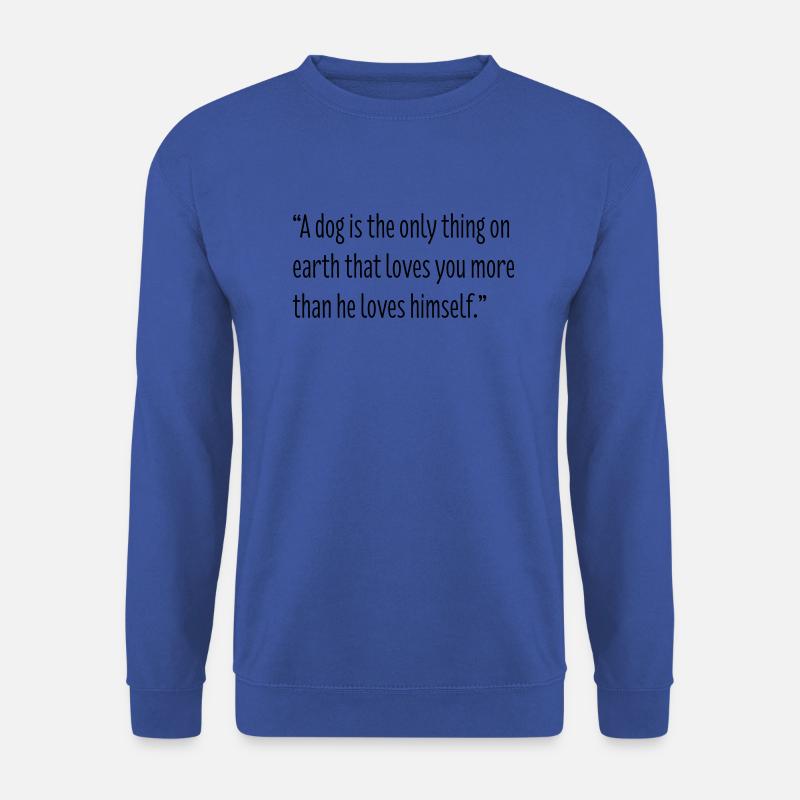 Dog Lovers - Unisex Pullover - Royalblau