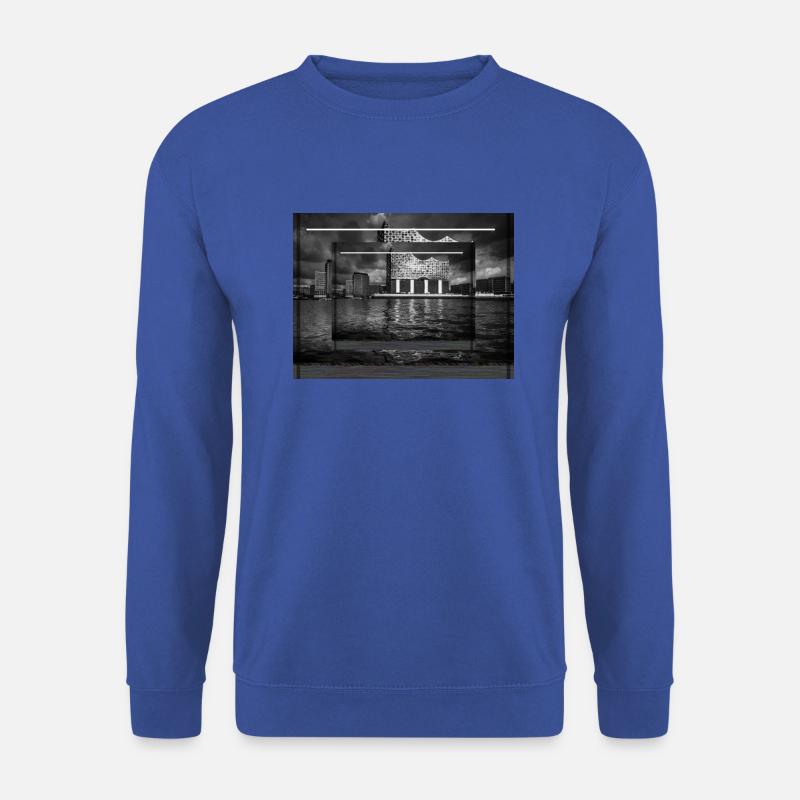 Hamburg City - Unisex Pullover - Royalblau