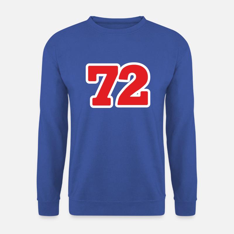 72 - Unisex Pullover - Royalblau