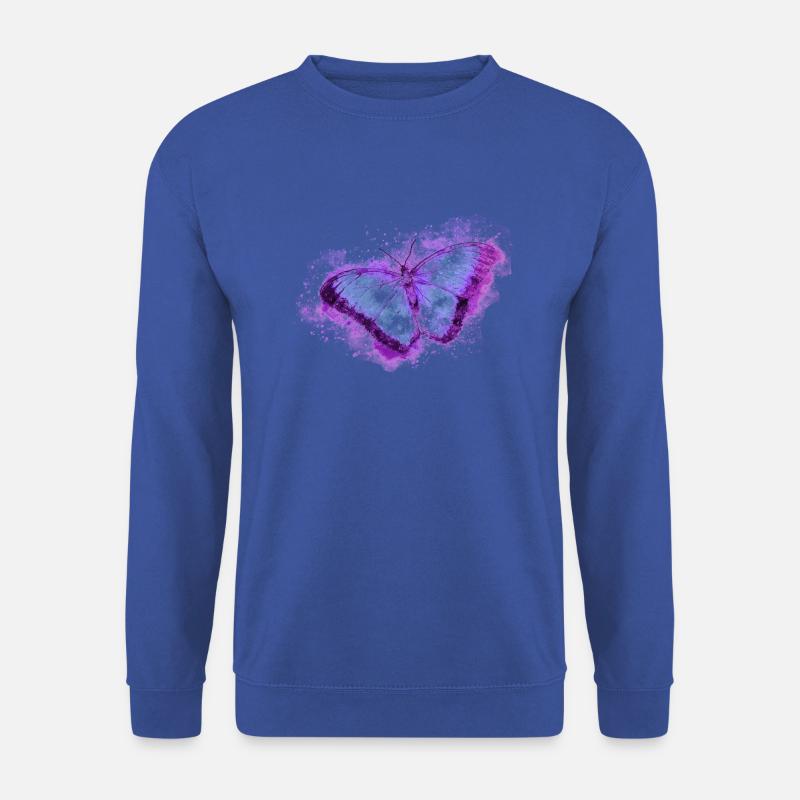 Schmetterling - Unisex Pullover - Royalblau