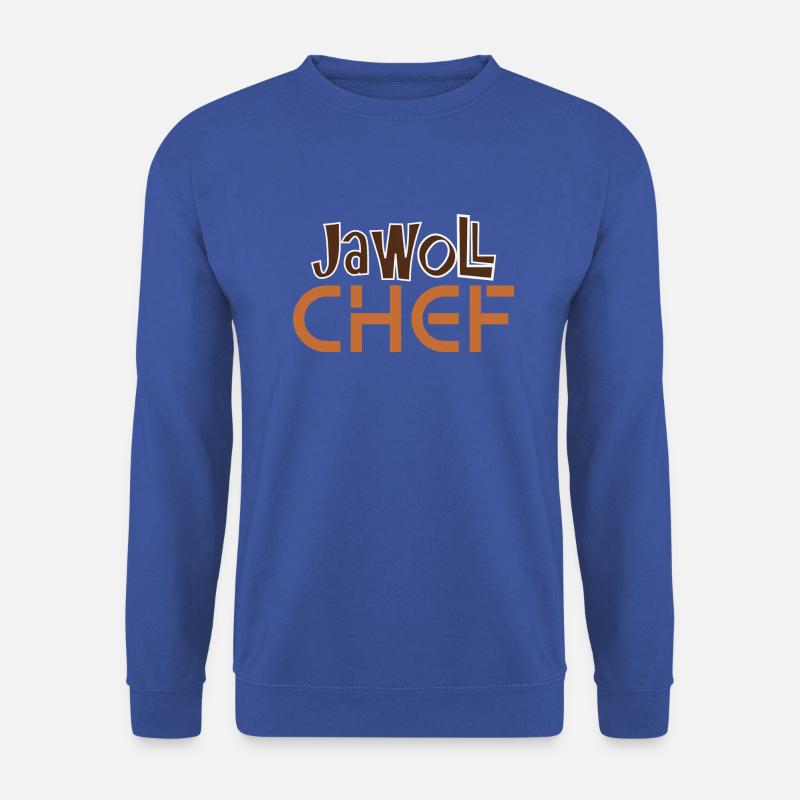 Jawoll Chef - Like a BOSS - Unisex Pullover - Royalblau