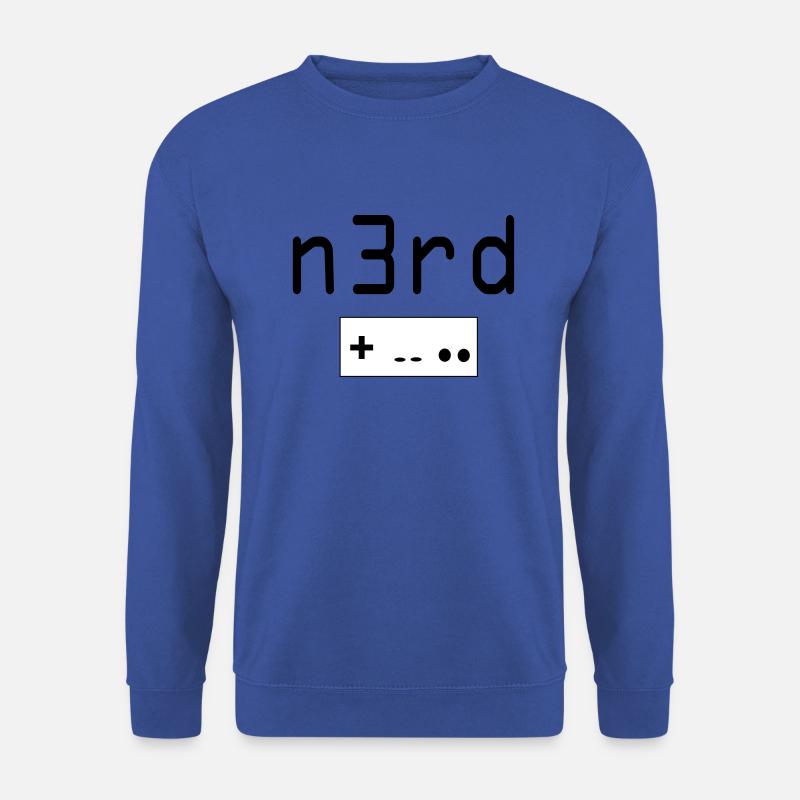 Nerd - Sweat-shirt Unisexe - bleu royal