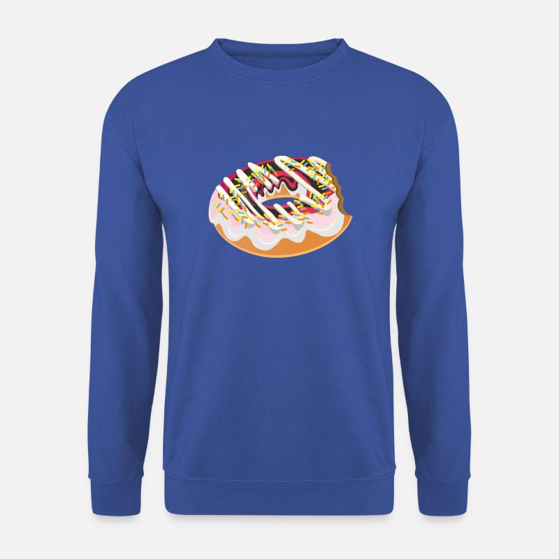Donut Doughnut Lustiges Geschenk - Unisex Pullover - Royalblau